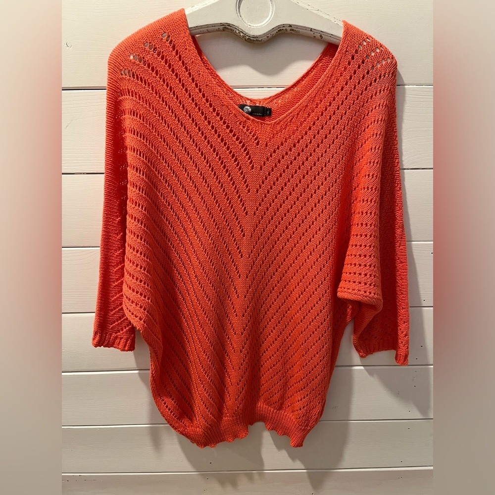 Women's Orange Sweater